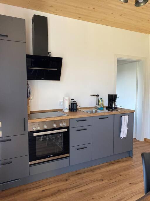 Ferienwohnung Huettenzauber アウグスブルク エクステリア 写真